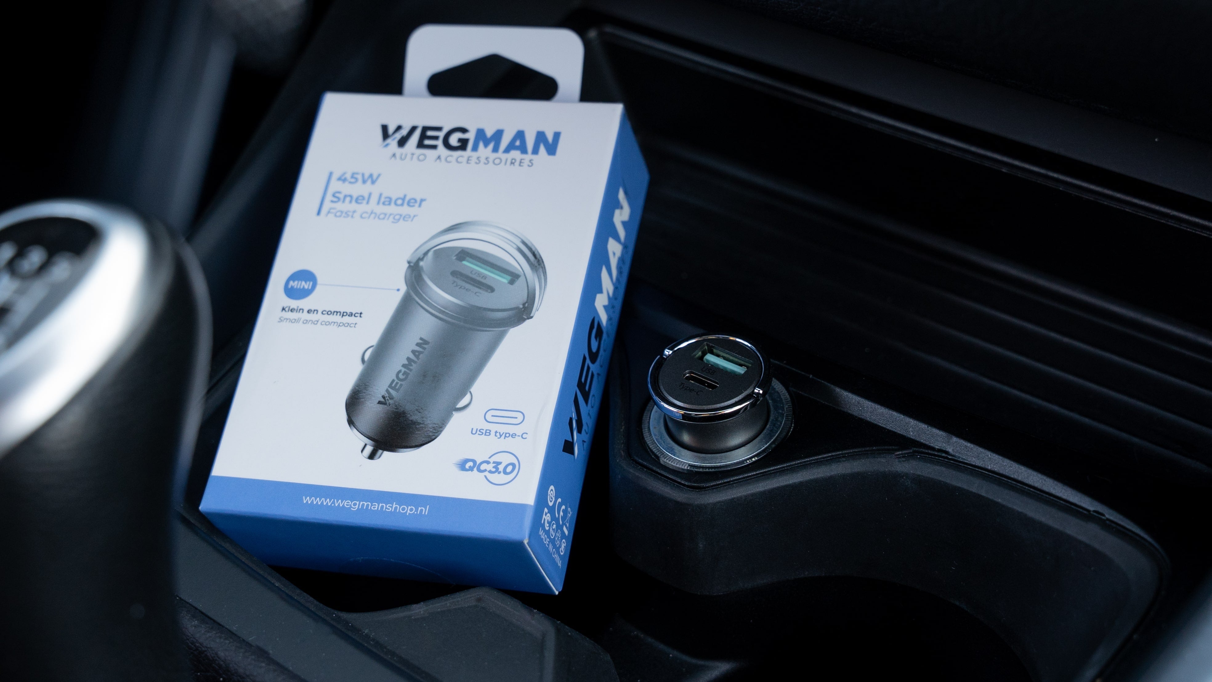 USB A en USB C Autolader collectie