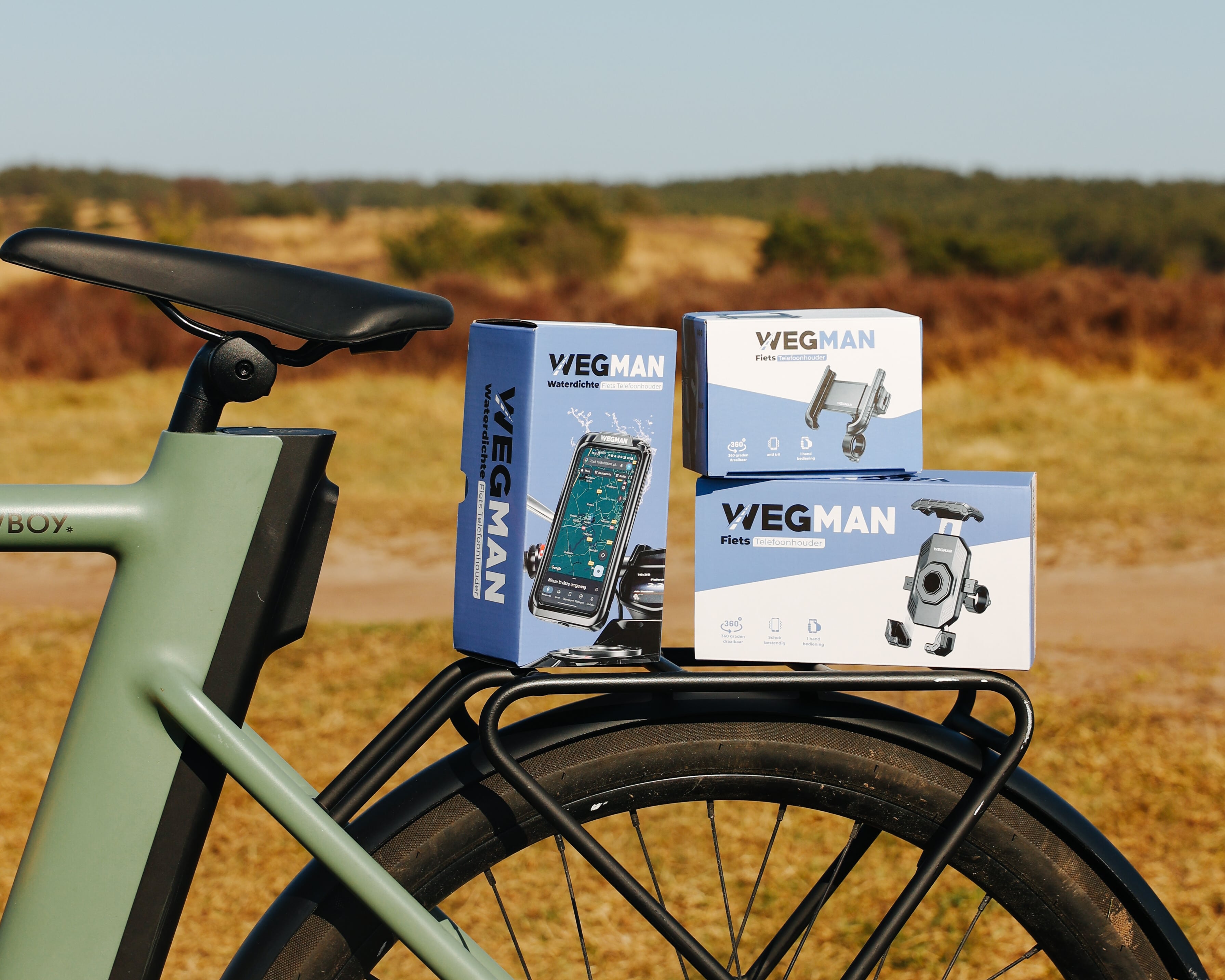 Telefoonhouder Fiets met Klem categorie