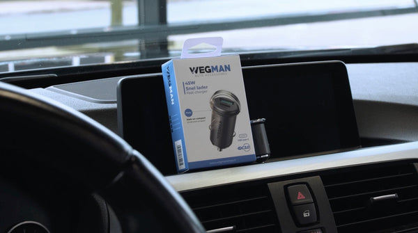 WEGMAN™ Autolader 45W USB C & USB A